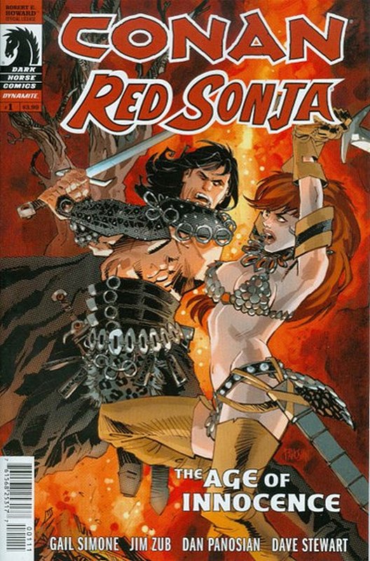 Cover of Conan/Red Sonja (2015 Ltd) #1. One of 250,000 Vintage American Comics on sale from Krypton!