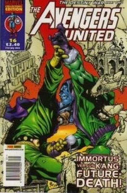 Cover of Avengers United (Vol 1) (UK) #16. One of 250,000 Vintage American Comics on sale from Krypton!