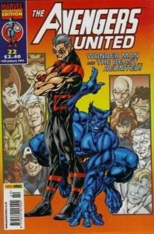 Cover of Avengers United (Vol 1) (UK) #22. One of 250,000 Vintage American Comics on sale from Krypton!