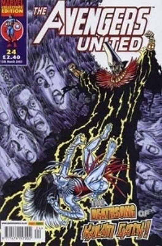 Cover of Avengers United (Vol 1) (UK) #24. One of 250,000 Vintage American Comics on sale from Krypton!