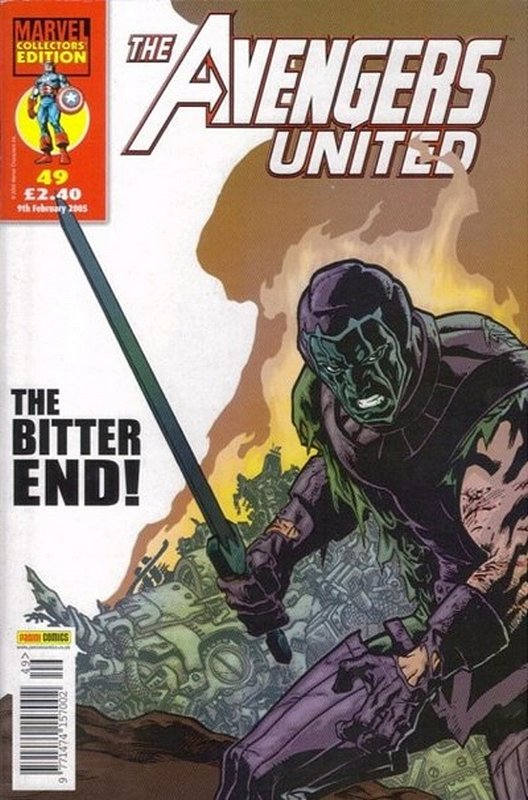 Cover of Avengers United (Vol 1) (UK) #49. One of 250,000 Vintage American Comics on sale from Krypton!