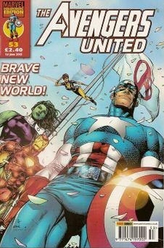 Cover of Avengers United (Vol 1) (UK) #53. One of 250,000 Vintage American Comics on sale from Krypton!