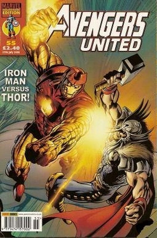 Cover of Avengers United (Vol 1) (UK) #55. One of 250,000 Vintage American Comics on sale from Krypton!