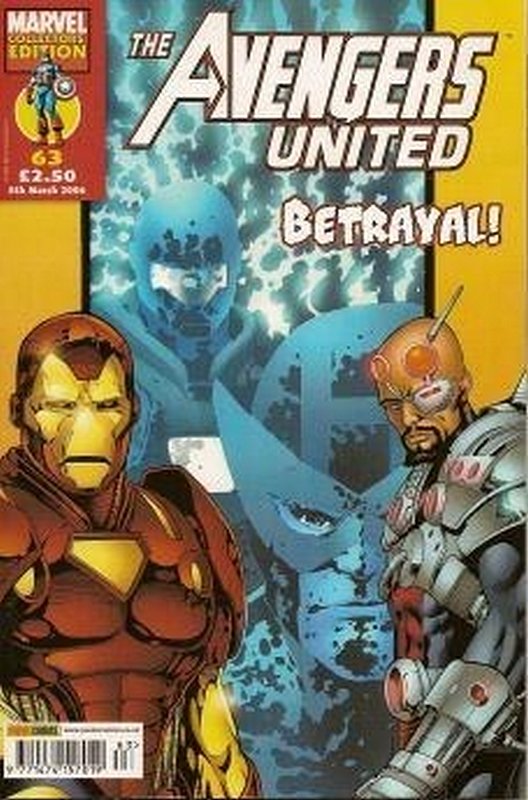 Cover of Avengers United (Vol 1) (UK) #63. One of 250,000 Vintage American Comics on sale from Krypton!