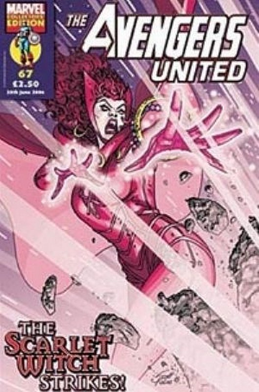 Cover of Avengers United (Vol 1) (UK) #67. One of 250,000 Vintage American Comics on sale from Krypton!