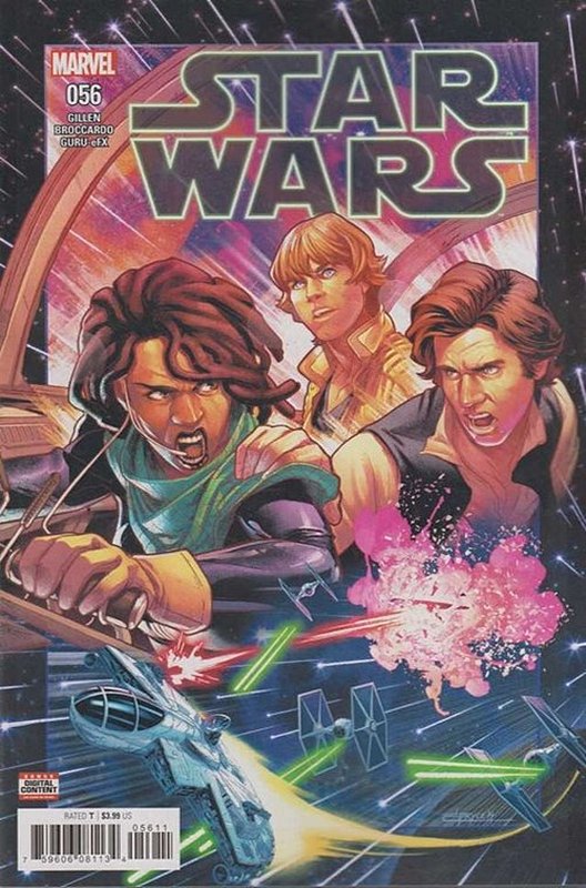 Cover of Star Wars (Vol 2) (Marvel) #56. One of 250,000 Vintage American Comics on sale from Krypton!