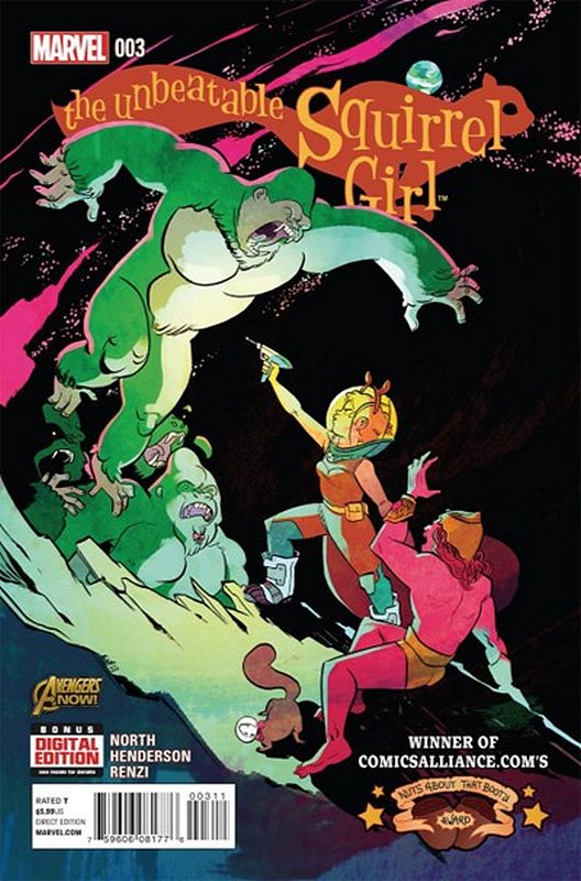 Cover of Unbeatable Squirrel Girl (Vol 1) #3. One of 250,000 Vintage American Comics on sale from Krypton!