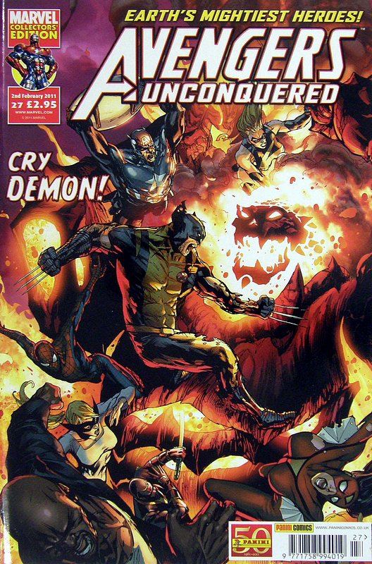 Cover of Avengers Unconquered (Vol 1) (UK) #27. One of 250,000 Vintage American Comics on sale from Krypton!