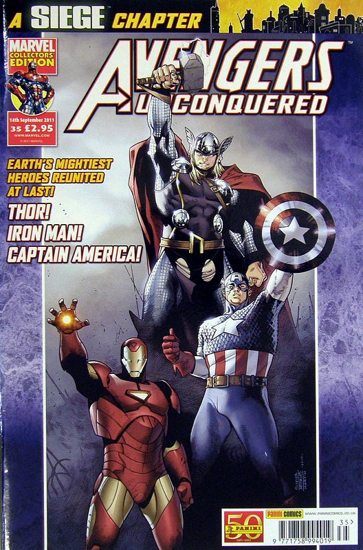 Cover of Avengers Unconquered (Vol 1) (UK) #35. One of 250,000 Vintage American Comics on sale from Krypton!