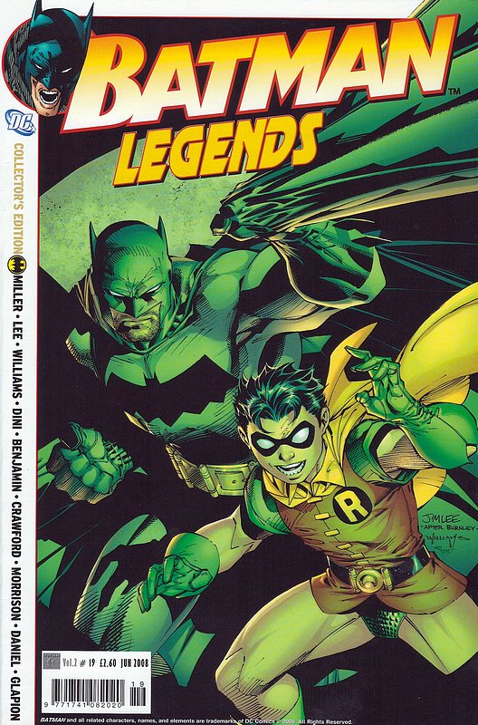 Cover of Batman Legends (Vol 2) (UK) #19. One of 250,000 Vintage American Comics on sale from Krypton!
