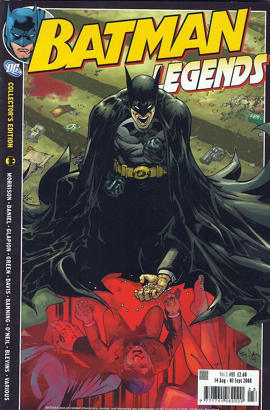 Cover of Batman Legends (Vol 2) (UK) #23. One of 250,000 Vintage American Comics on sale from Krypton!