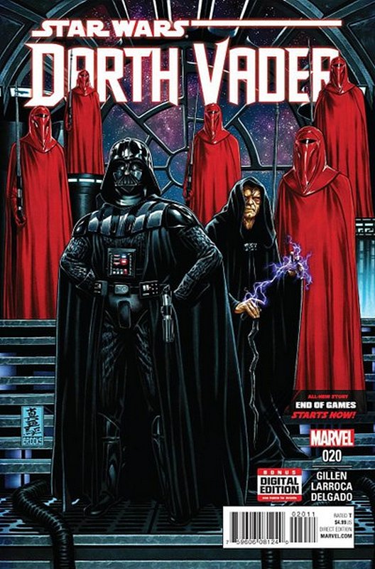 Cover of Darth Vader (Vol 1) #20. One of 250,000 Vintage American Comics on sale from Krypton!