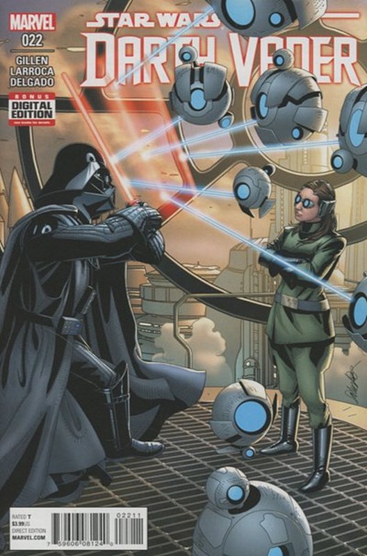 Cover of Darth Vader (Vol 1) #22. One of 250,000 Vintage American Comics on sale from Krypton!