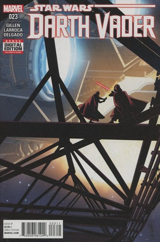 Cover of Darth Vader (Vol 1) #23. One of 250,000 Vintage American Comics on sale from Krypton!