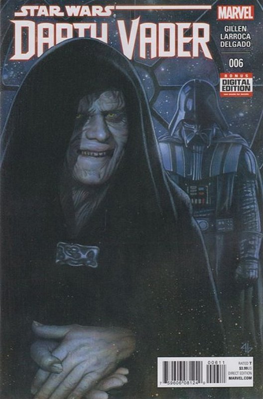 Cover of Darth Vader (Vol 1) #6. One of 250,000 Vintage American Comics on sale from Krypton!