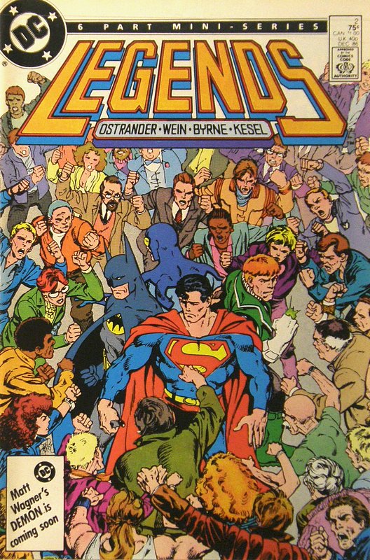 Cover of Legends (1986 Ltd) #2. One of 250,000 Vintage American Comics on sale from Krypton!