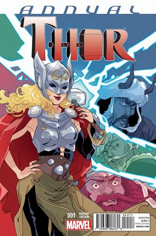 Cover of Thor Annual (2015) #1. One of 250,000 Vintage American Comics on sale from Krypton!