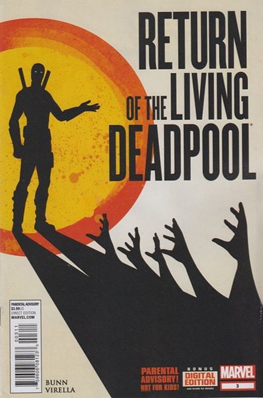 Cover of Return of Living Deadpool (2015 Ltd) #3. One of 250,000 Vintage American Comics on sale from Krypton!