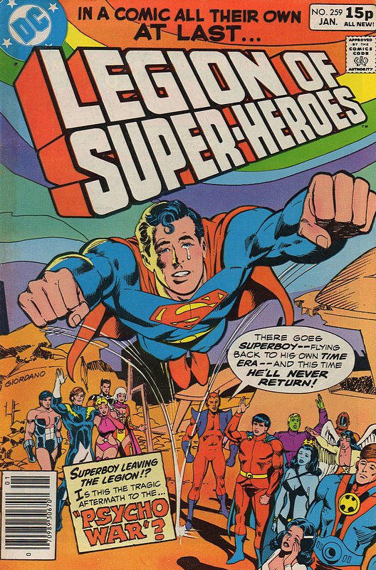 Cover of Legion of Super-Heroes (Vol 1) #259. One of 250,000 Vintage American Comics on sale from Krypton!