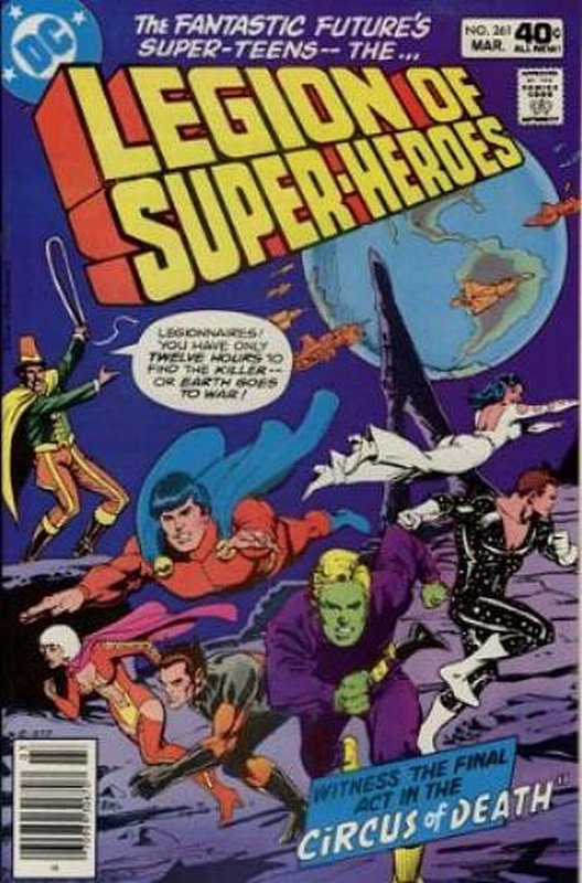 Cover of Legion of Super-Heroes (Vol 1) #261. One of 250,000 Vintage American Comics on sale from Krypton!