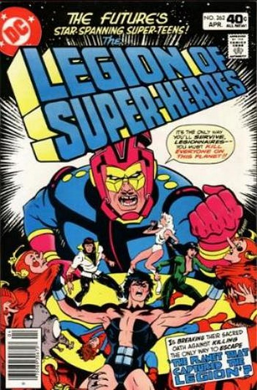 Cover of Legion of Super-Heroes (Vol 1) #262. One of 250,000 Vintage American Comics on sale from Krypton!