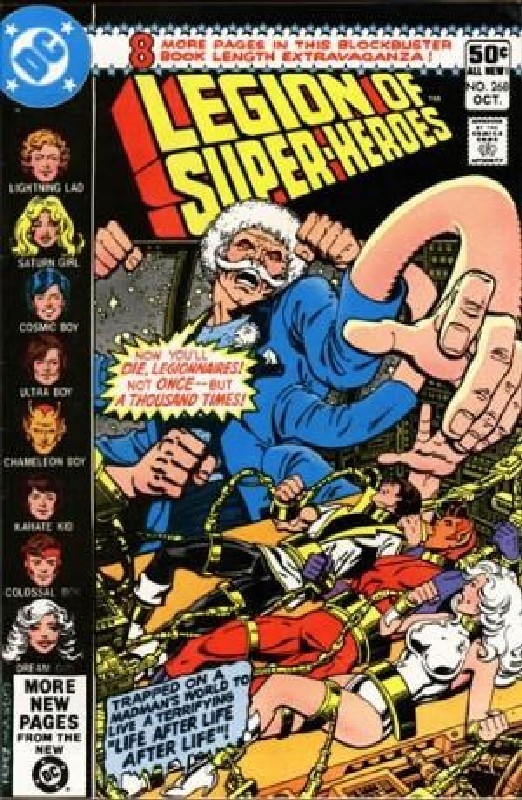Cover of Legion of Super-Heroes (Vol 1) #268. One of 250,000 Vintage American Comics on sale from Krypton!