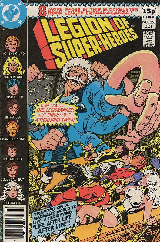 Cover of Legion of Super-Heroes (Vol 1) #268. One of 250,000 Vintage American Comics on sale from Krypton!