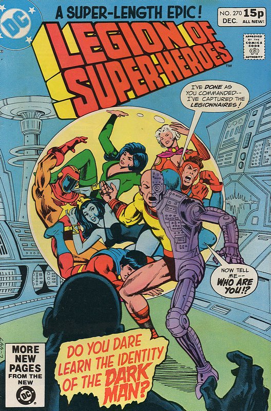 Cover of Legion of Super-Heroes (Vol 1) #270. One of 250,000 Vintage American Comics on sale from Krypton!