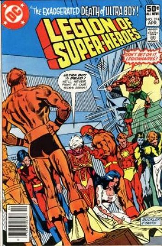 Cover of Legion of Super-Heroes (Vol 1) #274. One of 250,000 Vintage American Comics on sale from Krypton!