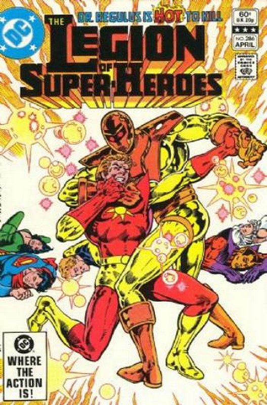 Cover of Legion of Super-Heroes (Vol 1) #286. One of 250,000 Vintage American Comics on sale from Krypton!