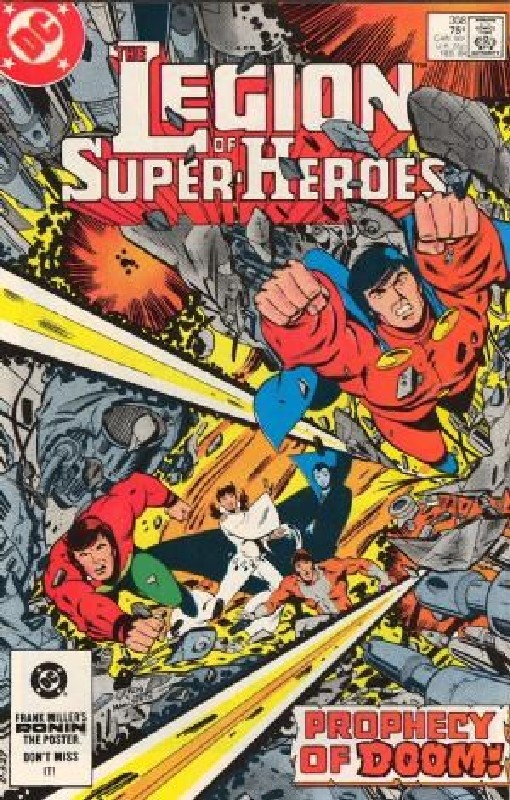 Cover of Legion of Super-Heroes (Vol 1) #308. One of 250,000 Vintage American Comics on sale from Krypton!