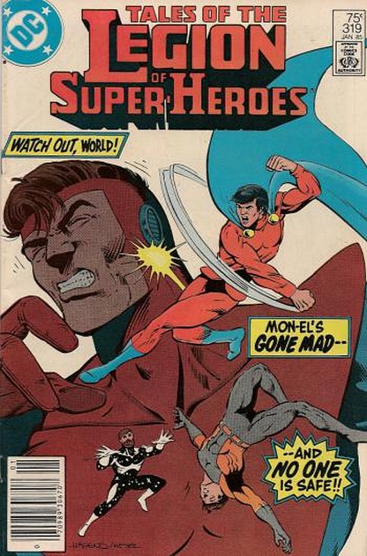 Cover of Legion of Super-Heroes (Vol 1) #319. One of 250,000 Vintage American Comics on sale from Krypton!
