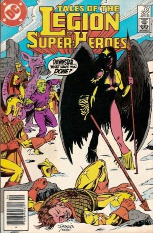 Cover of Legion of Super-Heroes (Vol 1) #322. One of 250,000 Vintage American Comics on sale from Krypton!