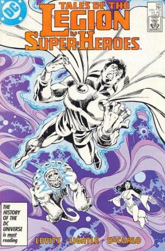 Cover of Legion of Super-Heroes (Vol 1) #348. One of 250,000 Vintage American Comics on sale from Krypton!
