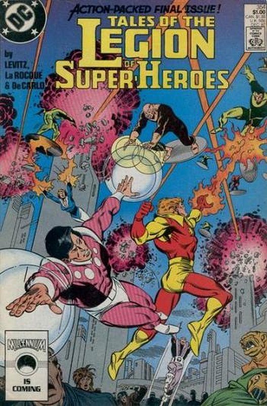 Cover of Legion of Super-Heroes (Vol 1) #354. One of 250,000 Vintage American Comics on sale from Krypton!