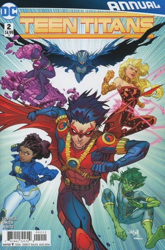 Cover of Teen Titans Annual (2015) #2. One of 250,000 Vintage American Comics on sale from Krypton!