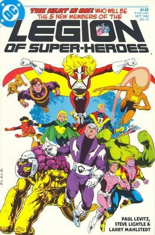 Cover of Legion of Super-Heroes (Vol 2) #14. One of 250,000 Vintage American Comics on sale from Krypton!