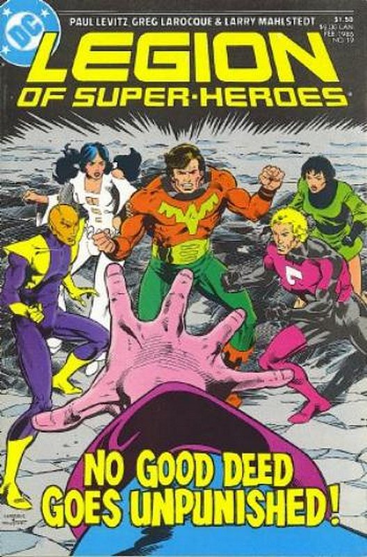 Cover of Legion of Super-Heroes (Vol 2) #19. One of 250,000 Vintage American Comics on sale from Krypton!