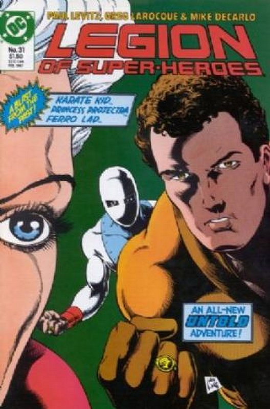Cover of Legion of Super-Heroes (Vol 2) #31. One of 250,000 Vintage American Comics on sale from Krypton!