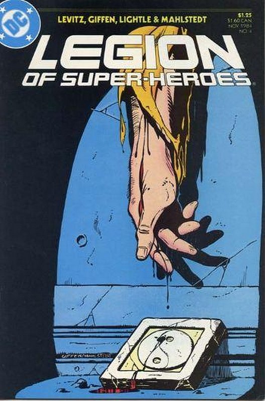 Cover of Legion of Super-Heroes (Vol 2) #4. One of 250,000 Vintage American Comics on sale from Krypton!