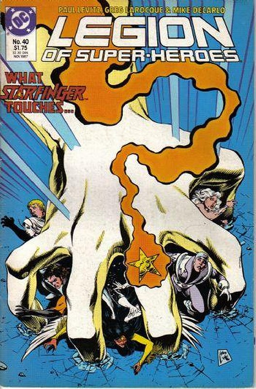 Cover of Legion of Super-Heroes (Vol 2) #40. One of 250,000 Vintage American Comics on sale from Krypton!
