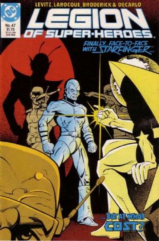 Cover of Legion of Super-Heroes (Vol 2) #47. One of 250,000 Vintage American Comics on sale from Krypton!