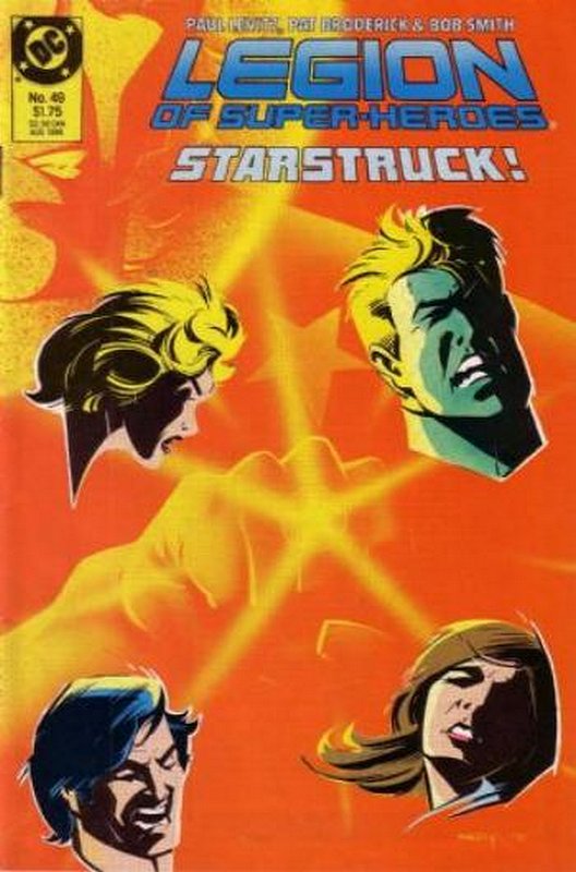 Cover of Legion of Super-Heroes (Vol 2) #49. One of 250,000 Vintage American Comics on sale from Krypton!