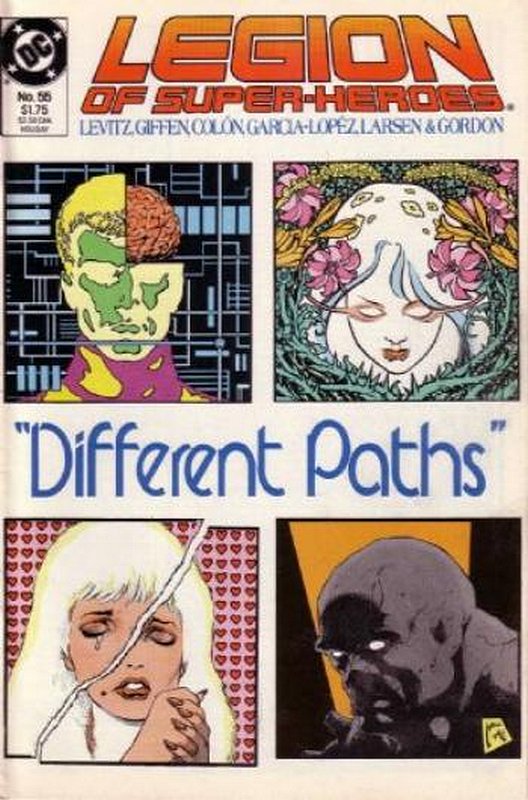 Cover of Legion of Super-Heroes (Vol 2) #55. One of 250,000 Vintage American Comics on sale from Krypton!