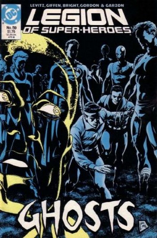 Cover of Legion of Super-Heroes (Vol 2) #59. One of 250,000 Vintage American Comics on sale from Krypton!