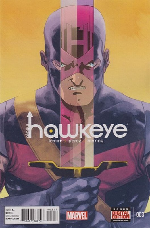Cover of Hawkeye - All-New (Vol 1) #3. One of 250,000 Vintage American Comics on sale from Krypton!