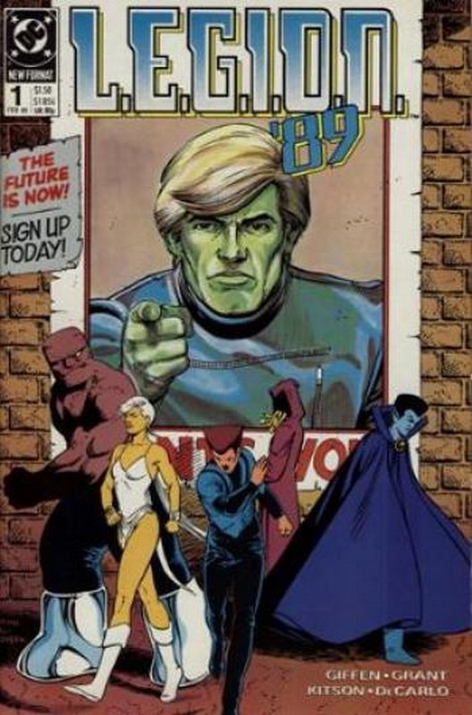 Cover of LEGION 89 (-94) #1. One of 250,000 Vintage American Comics on sale from Krypton!