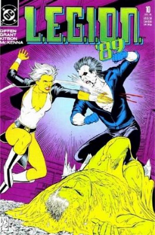 Cover of LEGION 89 (-94) #10. One of 250,000 Vintage American Comics on sale from Krypton!