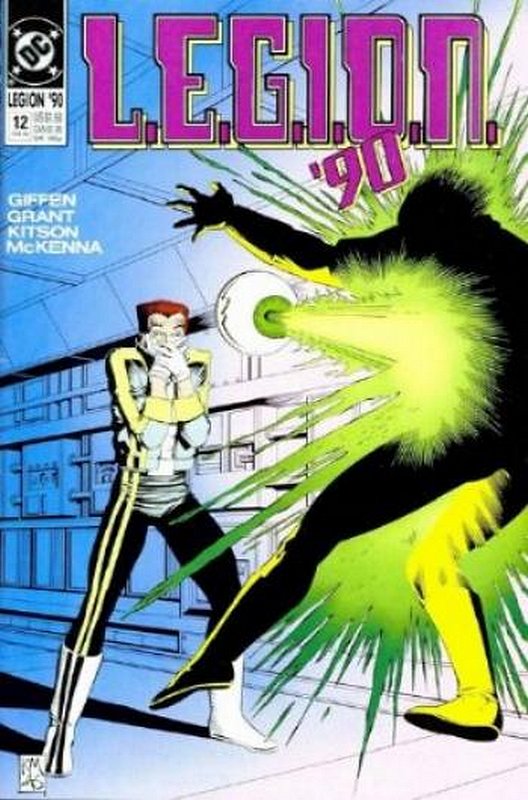 Cover of LEGION 89 (-94) #12. One of 250,000 Vintage American Comics on sale from Krypton!