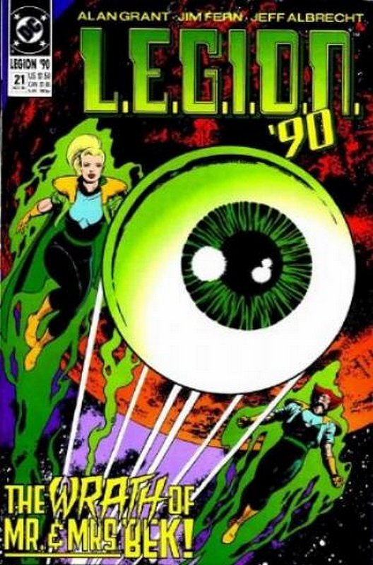 Cover of LEGION 89 (-94) #21. One of 250,000 Vintage American Comics on sale from Krypton!